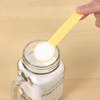 メジャースプーン 10cc 黄 1袋（250本入） ディスポタイプ 計量スプーン 東商化学