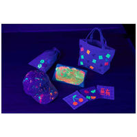 ぺんてる FF布描き絵具蛍光・ホワイト8色FFPC1-F8J FFPC1-F8J 1セット（直送品）