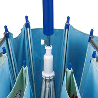 スケーター 傘 子供用 晴雨兼用 ジャンプ傘 55cm キャラクター まいぜんシスターズ 426941 1個（直送品）