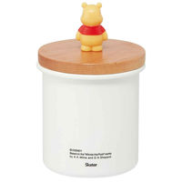 スケーター 保存容器 750ml マスコット付キャニスター くまのプーさん 445506 1個（直送品）