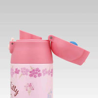 スケーター 水筒 360ml 超軽量ワンプッシュステンマグ KTフラワーリース 445928 1個（直送品）