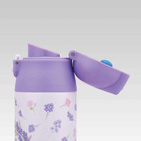 スケーター 水筒 360ml 超軽量ワンプッシュステンマグ KUフラワーリース 445932 1個（直送品）