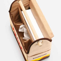 スケーター リモコン収納 リモコン&ティッシュケースラック 小物入れ バーガーコンクス 462372 1個（直送品）