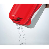 スケーター スチームパスタメーカー 電子レンジ対応 計量機能付き レッド 462639 1個（直送品）