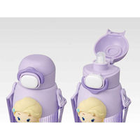 スケーター 水筒 590ml マスコットストローボトル ツムツムエルサ 463149 1個（直送品）
