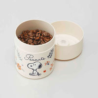 スケーター 保存容器 520ml プッシュボタン付き密封保存容器 キャラクター スヌーピー 429257 1個（直送品）