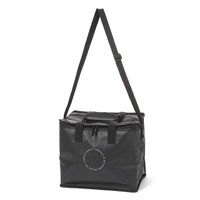 ターポリン保冷バッグ(M) ブラック LAKOLE/ラコレ