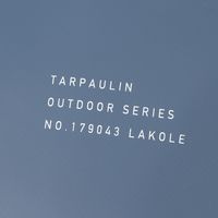 ターポリンネックリングポーチ ネイビー LAKOLE/ラコレ