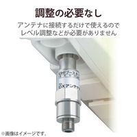 DXアンテナ UHFブースター F形接栓形 20dB形 屋内屋外兼用 U20L2CB 1個