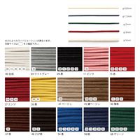 一井商店 ワックスコード 径2mm×50m巻 赤 CD2520-15 1巻