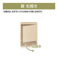 大洋 Shelfit チョイスグリッドラックCGR 幅403×奥行296×高さ1276mm CGR 1340R＋R扉1 LN 1台（直送品）