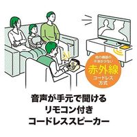 オーディオテクニカ 赤外線コードレススピーカーAT-SP450TV AT-SP450TV 1個（直送品）