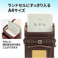 プラス 通知表ホルダー A4 FL-200SF CR 1冊 1セット(1冊×5)（直送品）