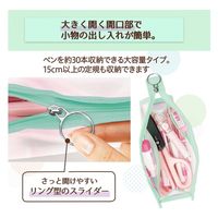 プラス Pastyペンケースマチ付 210CA GR FL-210CA 1個（直送品）