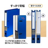 プラス 2リングFワイドFL-201RF BL FL-201RF 1セット(1冊×3)（直送品）