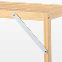 無印良品 竹材 フリーラック１段 約幅５０×奥行１８×高さ２１ｃｍ 良品計画