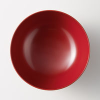 無印良品 河和田塗り丼 朱 約直径１３．５ｘ高さ６．５ｃｍ 1セット（1個×2） 良品計画