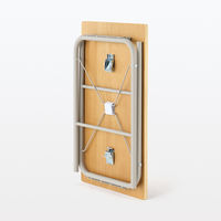 無印良品 スチールパイプテーブル ウォームグレー 折りたたみ式 良品計画