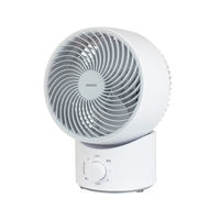 YAMAZEN 15cm サーキュレーター 首振り お手入れ簡単 全分解仕様 風量3段階 YAS-BFKW15(WH) 1台