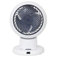 YAMAZEN 15cm DCサーキュレーター 上下・左右首振り リモコン お手入れ簡単 全分解 YAR-DDW154(W) 1台