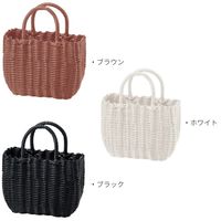 サンリツ PP客室用の洗える抗菌湯かご ブラウン 　1セット（3個）