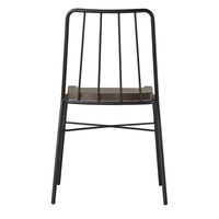 【軒先渡し】オリバー スチールチェア カフェチェア ミディアムブラウンオーク S・CS-F642・AL・WS・MO 1脚（直送品）