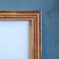 ポッシュリビング B2対応 ポスターフレーム W56.7×D2.2×H78cm アカシア/アクリル 麻紐付 41409 1個（直送品）