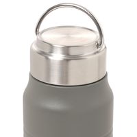 保温保冷 ハンドル付き真空ボトル(700ml) チャコール LAKOLE/ラコレ