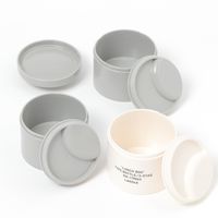 ボトル型3段ランチボックス グレー LAKOLE/ラコレ