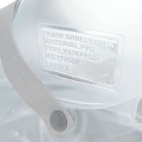 SHORT レインZIPシューズカバー クリア [L]25.5～28cm(32cm以下の靴に対応) LAKOLE/ラコレ