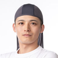 【アウトレット】ディックコーポレーション 冷感調温 紳士 ヘッドキャップタレ付 KT24-02 1個