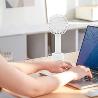 トレードワン WINSY USB充電式オートスイングファン ホワイト 30904 1台