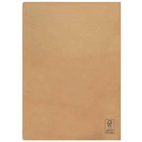 今村紙工 未晒クラフト紙製ファイルA4 30枚 MKF-A430 1セット(2個)（直送品）