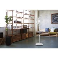 アピックスインターナショナル アピックス ACメカ式フロアー扇 AFLー234T AFL-234T(WH) 1台