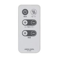 アピックスインターナショナル アピックス ACフロアー扇リモコン AFLー256R AFL-256R(WH) 1台
