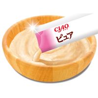 いなば CIAO チャオ ピュアちゅーる 猫 まぐろ＆贅沢サーモン 国産（14g×4本）2袋 ちゅ～る キャットフード ウェット 猫用 おやつ