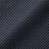 無印良品 綿麻 ワッフル織 ブランケット ８０×１３０ｃｍ ネイビー 良品計画