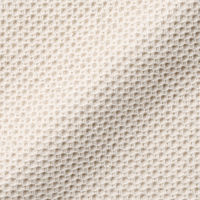 無印良品 綿麻 ワッフル織 ブランケット ８０×１３０ｃｍ 生成 良品計画