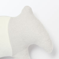 無印良品 ポケット付き 動物クッション（バク） ２５．５×１６．５ｃｍ 良品計画