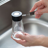 すみまで洗える 注ぎ口ブラシ 3点セット 調理器具洗い キズつけにくいナイロン毛 ブラック 日本製 1個（3本入）まめいた