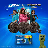 クッキー ビスケット オレオ マインクラフト バニラクリーム 24枚入 1セット（1袋×12）モンデリーズ・ジャパン