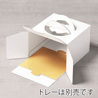 サガシキ 白ムジデコ箱5号 H130 4582673771853 1セット(1袋(25枚入)×12)（直送品）