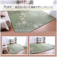 イケヒコ デザインリーフ 置き畳 820×820mm 1110100010213 1枚（直送品）