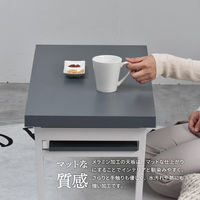 【軒先渡し】B.Bファニシング Noko 棚付きフォールディングテーブル ベージュ NKTB0265MOBEG 1台（直送品）