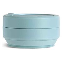 stojo タンブラー POCKET 355ml 持ち運び 蓋付き コーヒー 折りたためる AQUAMARINE 422695 1個（直送品）