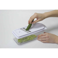 パール金属 野菜調理器セット ワイド Simplice ピーラー付き 容器付き 4プレート 435463 1個（直送品）