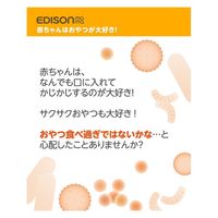 KJC エジソン ベビーフード 歯がため堅パン ほうれんそう 1歳~ 347064 1セット(48個)（直送品）