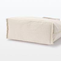 無印良品 帆布 横型トートバッグ 生成 良品計画