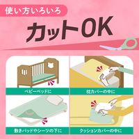 防虫力 ダニよけ どでかシート 1箱（2枚入） ダニ対策 大判 布団 防虫 アース製薬