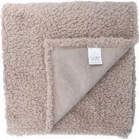 iiもの本舗 hokotto シープボアひざ掛け 70×100cm グレージュ 4589596695174 1枚（直送品）